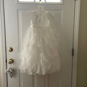 David’s bridal flower girl dress.